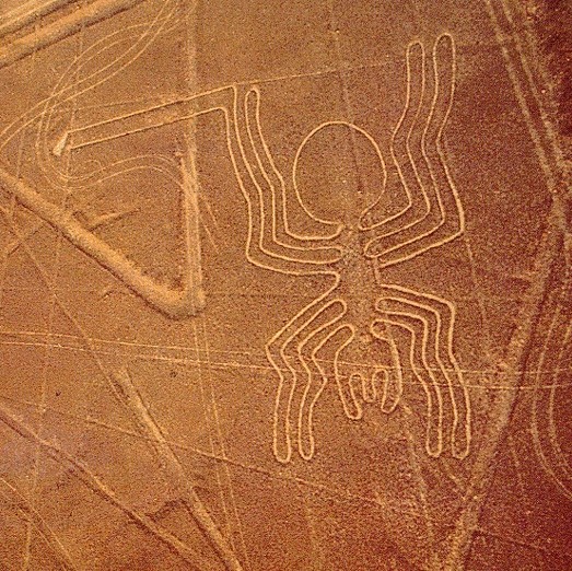 The Spider - one of the Nazca Lines in Peru